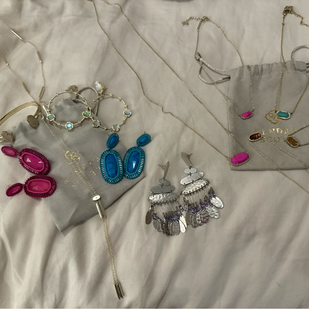 Kendra Scott bundle - statement earrings bracelet necklaces